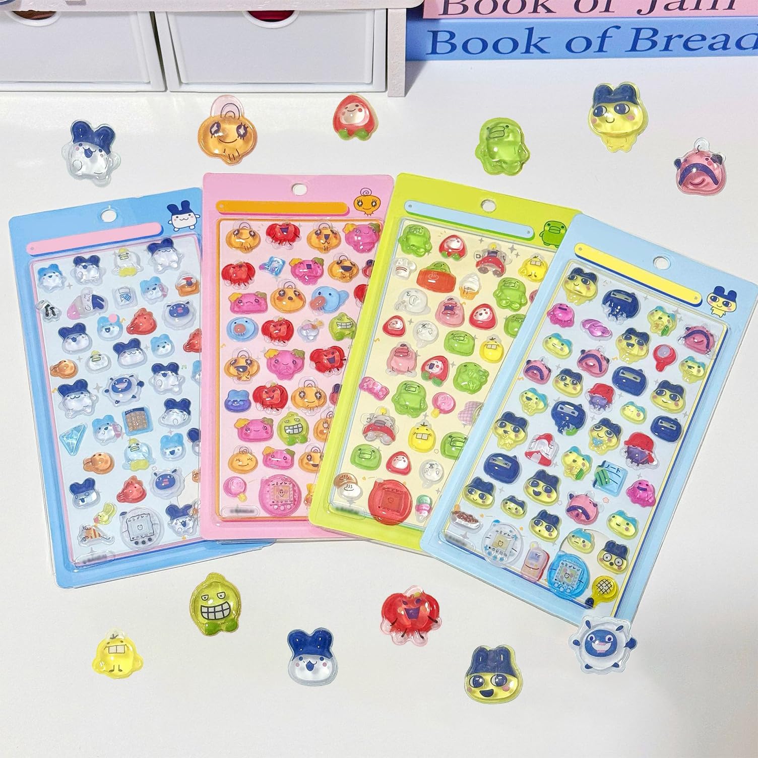 Amazon | 【J P発送1～3日着】4枚セット まめっち めめっち くちばっち